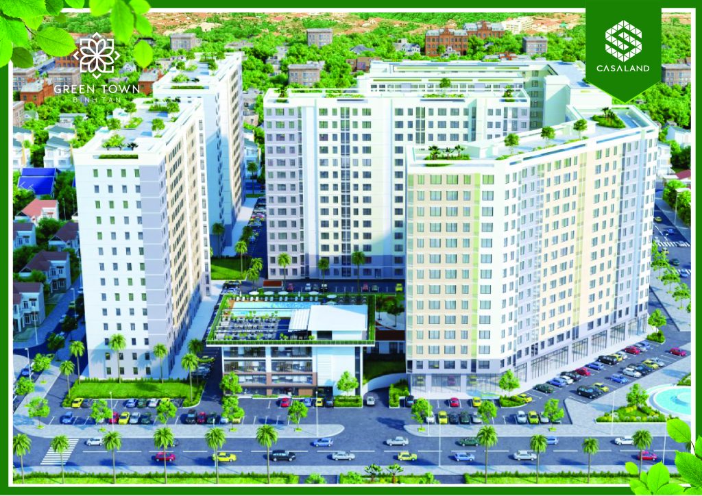 Phối ảnh Dự án căn hộ Green Town Bình Tân