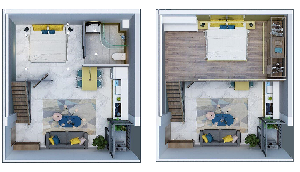 thiết kế Dự án căn hộ mini 9x Tân Phú