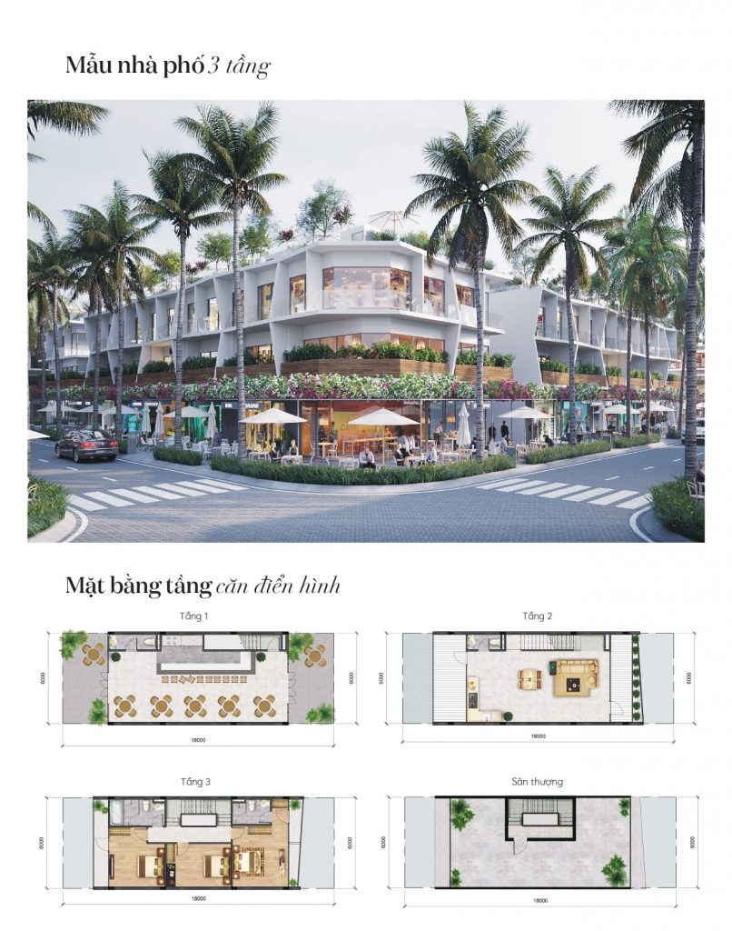 Thiết kế nhà phố Dự án Thanh Long Bay