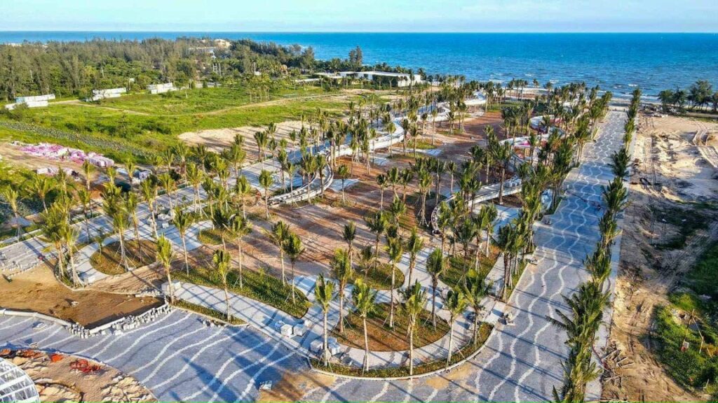 Quảng trường biển dự án Thanh Long Bay