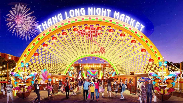 Chợ đêm Dự án Thăng Long Central City
