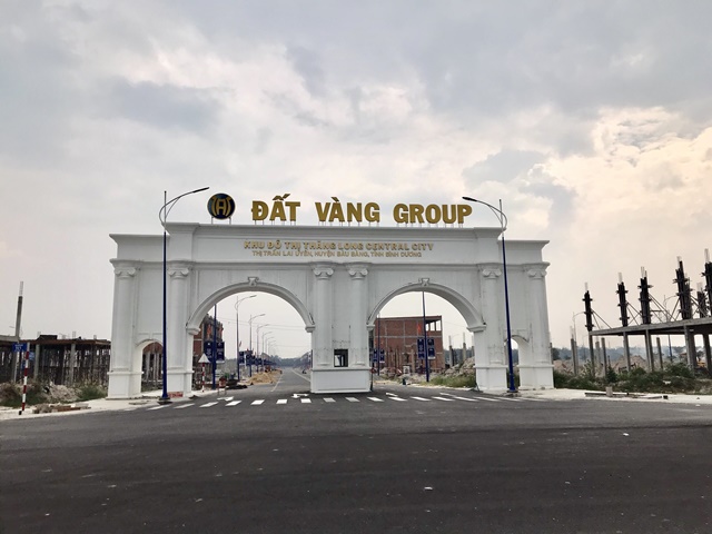 Cổng chào Dự án Thăng Long Central City