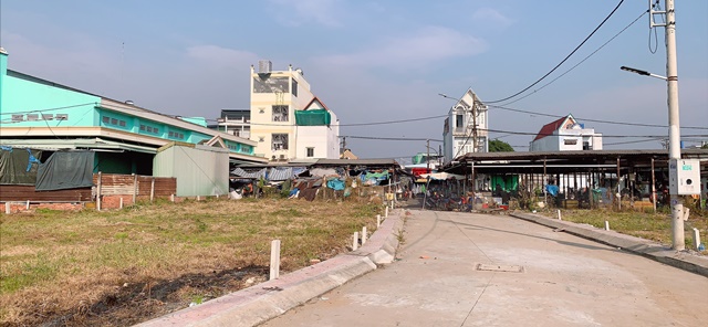 Hình ảnh thực tế khu dân cư chợ Bình Chánh