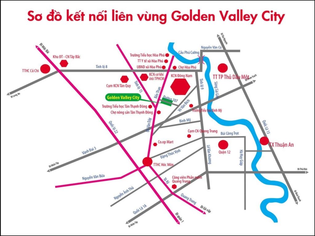 Kết nối giao thông Golden Valley City